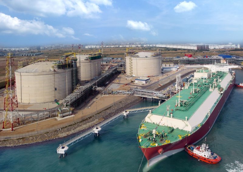 LNG bunkering facility at Dharamtar Creek