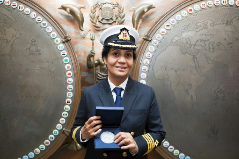 India's India's First Woman Captain, Radhika Menon Honoured By Govt Of ...